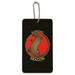 Komodo Dragon Wood Luggage Card Suitcase Carry-On ID Tag