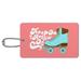 Roller Skates Derby Keep On Rolling Skating Luggage Card Suitcase Carry-On ID Tag