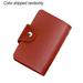 [2Pack] Stylish Card Case PU Leather Business Card Holder Credit Passport Card Bag