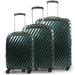 FUL Marquise Series Hardsided 3 Piece Luggage Set