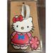 Travel Accessories Luggage Tag Cute Cartoon Suitcase Tag viaggio Name ID Label Tags Silica Gel PVC Bag Tag