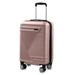 American Sport Plus Abstract 22 in. Rose Gold Carry-On Expandable Spinner Suitcase