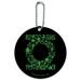 Green Lantern Green Lantern Icons Logo Round Luggage ID Tag Card Suitcase Carry-On