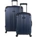 Kenneth Cole Reaction Out Of Bounds 2-Piece Lightweight Hardside 4-Wheel Spinner Luggage Set: 20" Carry-On & 28" Checked Suitcase