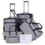 American Flyer Clair 5 Piece Luggage Set