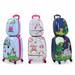 Lowestbest Kids Suitcase for Boys/ Girls, 2Pcs Kids Suitcases and Luggage, Rolling Suitcase for Kids, Kids Carry-on Luggage Set with Spinner Wheels, Girls Hard Shell Travel Suitcase