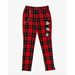 Disney Pants & Jumpsuits | Disney Mickey Mouse Plaid Chain Pants | Color: Black/Red | Size: Various