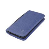 Meterk Travel Wallet Family Passport Credit Card Organizer Zipper Case Passports Holder Tickets Boarding Passes Cash Bag for Men & Women Navy Blue