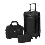 Traveler's Club Softside Carry-On Value Luggage Set