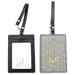 Alessandro Versace Luggage Tags / Card Holder - Set of 2 (Geometric Triangles)