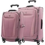 Travelpro Maxlite 5-Softside Expandable Spinner Wheel Luggage, Dusty Rose, 2-Piece Set (21/25)