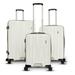 Gabbiano Avila Collection 3 Piece Hardside Spinner Luggage Set