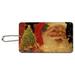 Christmas Holiday Believe in the Magic Wood Luggage Card Suitcase Carry-On ID Tag