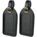 Travel SmartÂ® Leather Luggage Tags, 2 Pk