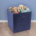 Sorbus Foldable Storage Cube Basket Bin 6 Pack Navy Blue