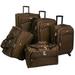 American Flyer Dorado 6-pc set Brown (17" Dfl 18" Whld Dfl 21"25"28" + 311 Bag)