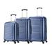 InUSA Pilot 3-Piece 20"/ 24"/ 28" Lightweight Hardside Spinner Set Luggage