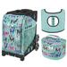 Zuca Sport Bag - Llama Rama with Gift Lunchbox and Zuca Seat Cover (Black Frame)