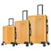 DUKAP STRATOS lightweight hardside spinner 3 piece luggage set 20'',24'', 28'' inch Terracota