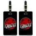 Take Me to Mars Red Planet Funny Humor Luggage ID Tags Suitcase Carry-On Cards - Set of 2