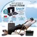 Perfect Life Ideas Inflatable Travel Pillow Set 5 Piece, Black - NEW