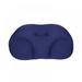 Deep Sleep Addiction 3D Pillow Ergonomic Washable Bedding Travel Neck Head Rest Pillow With Micro Airballs Filling Comfortable Pillows, Navy Blue