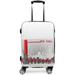 Pattern Luggage Carry on Cabin Painting Graffiti Hardside Suitcase with Spinner Wheels and TSA Lock, New York Scenery, 20 Inch