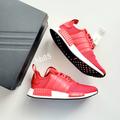 Adidas Shoes | Adidas Nmd R1 "Scarlet" Red/ White Men's 9 | Color: Red/White | Size: 9