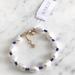 J. Crew Jewelry | J. Crew Freshwater Pearl Bracelet New With Tag | Color: Gold/White | Size: 7”L + 1” Extender
