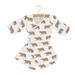 Goodnight Bear Bamboo Newcastle Mini Wrap Dress - Newcastle Classics 7577