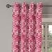 East Urban Home Living Room Sateen Abstract Blackout Grommet Single Curtain Panel Sateen | 60 H x 50 W in | Wayfair