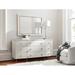 Bernhardt Silhouette 9 Drawer 70" W Dresser Wood in Brown/White | 34 H x 70 W x 20 D in | Wayfair 307054