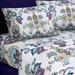 Latitude Run® Floral Sheet Set Flannel/Cotton | 106 H x 94 W in | Wayfair LTRN2888 28235426