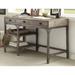 Williston Forge Teele Desk Wood/Metal in Brown/Gray | 29 H x 47 W x 24 D in | Wayfair F7F7AE9568874F6B8067D8629A10AF84