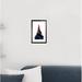 Trinx Eiffel Tower French Flag Pop Matted Framed Art Print Wall Decor 20X26 Inch Paper | 26 H x 20 W x 1.5 D in | Wayfair