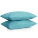 Alwyn Home Brushed Pillowcase Case Pack Microfiber/Polyester in Blue | Queen | Wayfair 9AC3FB1735C244D794FF77E1E5F671C6