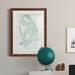 Orren Ellis Stretching IV - Picture Frame Painting Paper in Black/Blue/Green | 20 H x 17 W x 1 D in | Wayfair 3B309104E353488C848D600D8C4621ED