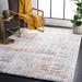 53 x 1.26 in Indoor Area Rug - Trent Austin Design® Gregor Padula Abstract Blue Rust/Ivory Area Rug Polyester | 53 W x 1.26 D in | Wayfair