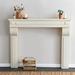 Red Barrel Studio® Lodge Fireplace Mantel Surround, Wood in Brown | 50 H x 61.8 W x 7.9 D in | Wayfair F62CA636A9EF47DF9F96DCE338FD5277