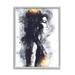 Everly Quinn Amy Winehouse Modern Abstract Pattern Portrait Famous Figure by Birch&Ink - Graphic Art Wood in Brown | 30 H x 24 W x 1.5 D in | Wayfair