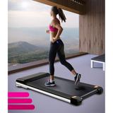 Portable Treadmill Under Desk Walking Pad Flat Slim Treadmill with LED Display & Sport APP for Small Space, Black