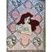 Disney Bedding | Disney Vintage The Little Mermaid Blanket / Throw | Color: White/Cream | Size: Os