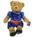 Disney Toys | Disney Aladdin Genie Bear Plush 17 Inch Stuffed Animal Toy Brown Blue Red | Color: Blue/Brown | Size: 17" L