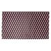 Latitude Run® Avicia Geometric Stripes Dobby Indoor Doormat Metal in Pink/Gray/Black | Rectangle 3'3" x 5'3" | Wayfair