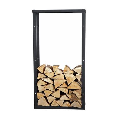 Melko - Brennholzregal Kaminholzständer Kaminholzablage Holzkorb Kaminholzhalter Image