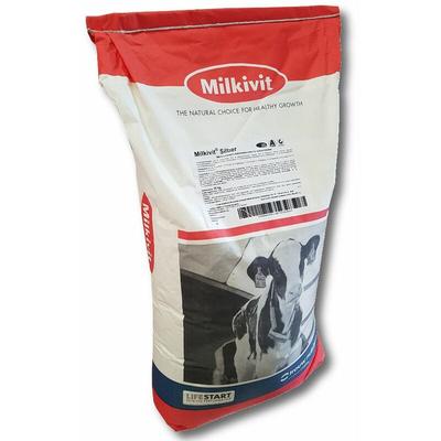 Silber 25 kg Premium Milchaustauscher Mager Milchpulver Kälberaufzucht - Milkivit