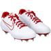 J.T. Realmuto Philadelphia Phillies White and Red Nike Player-Issued Cleats from the 2021 MLB Season