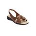 Women's The Pearl Sandal by Comfortview in Bronze (Size 12 M)