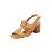 Women's The Simone Sandal by Comfortview in Camel (Size 9 M)