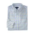 Men's Big & Tall KS Signature Wrinkle-Free Oxford Dress Shirt by KS Signature in White Check (Size 18 1/2 39/0)